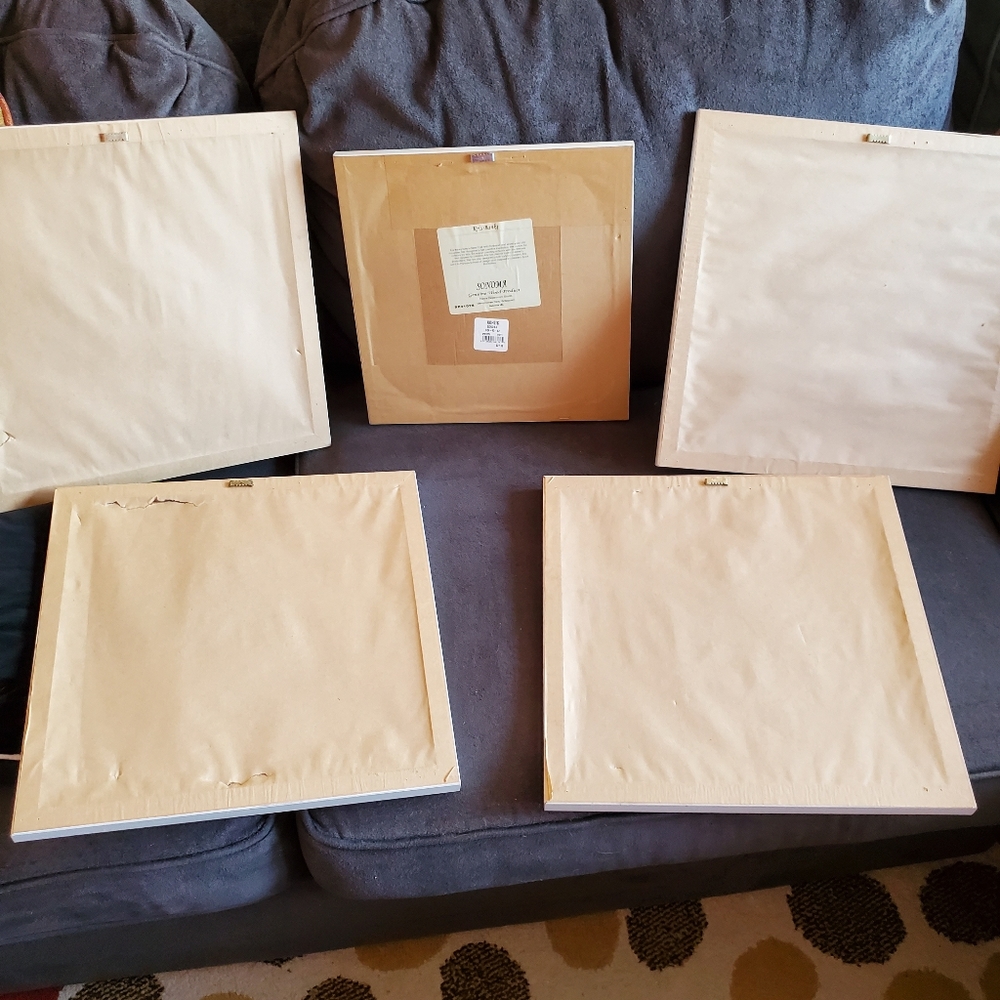 5pc Framed Ocean Artwork - Picture 2 of 3